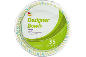 Ahold Designer Bowls Paper - 12 OZ
