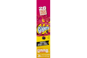 Betty Crocker Fruit Gushers Tropical Spooky Fruit - 26 CT