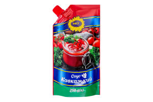Соус пастеризований Кавказький Бест д/п 250г