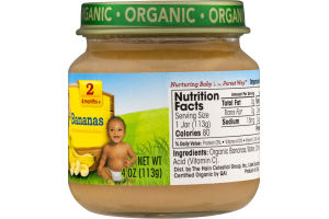 Earth's Best Organic Stage 2 Bananas