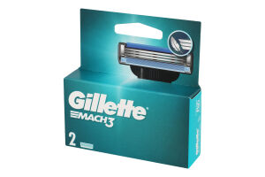 Картридж Mach-3 Gillette 2шт
