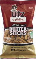 Utz Select All Natural Butter Sticks Pretzels