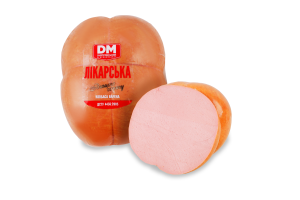 Ковбаса варена міхур Лікарська Дніпровський м'ясокомбінат в/с кг