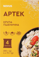 Крупа пшенична в пакетиках Артек Novus к/у 4х70г