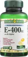 Nature's Bounty E-400iu with dl-Alpha Softgels - 100 CT