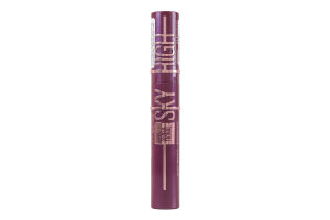 Туш для вій для подовження Lash sensational Sky high бургунді Maybelline New York 7.2мл