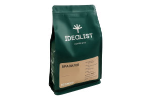 Кофе жареный в зернах Бразилия Idealist Coffee&Co. м/у 1кг