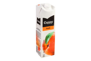 Нектар пастеризованный персиковый Cappy т/п 1л