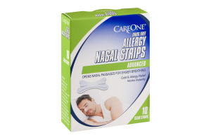 CareOne Allergy Nasal Strips Advanced - 10 CT