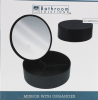 Дзеркало одностороннє з органайзером 14х5см №170456500 Bathroom Solutions 1шт