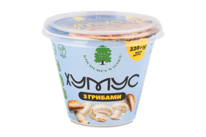 Хумус з грибами 220г стакан Kochubey's Oaks