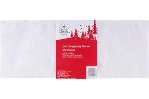 Smart Living Holiday Gift Wrapping Tissue - 25 CT