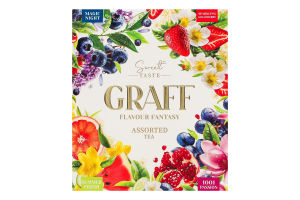 Чай Вкусовая фантазия Ассорти Graff к/у 32х1.5г