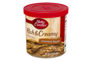 Betty Crocker Rich & Creamy Frosting Coconut Pecan