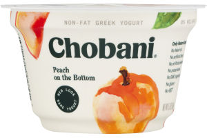 Chobani Greek Yogurt Peach On The Bottom