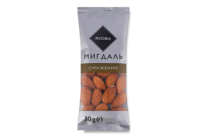 Мигдаль смажений Rioba м/у 30г