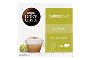 Напиток кофейный Капучино Dolce Gusto Nescafe к/у 186.4г