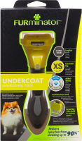 Гребінець д/собак з довгою шерстю р.XS ФУРмінатор