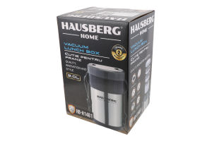 Термос пищевой с ложкой и вилкой 2л 3в1 №HB-H1461 Home Hausberg 1шт