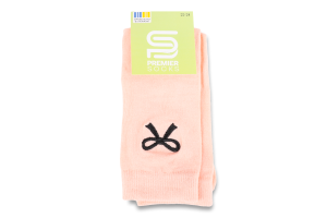 Гольфи підл Premier socks вишит бантик перс р22-24