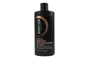 Шампунь для крихкого, ламкого волосся Intense keratin Syoss 440мл