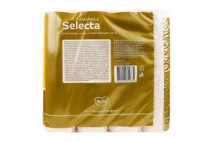 Бумага туалетная 3-х слойная Camomile Selecta Ruta 32шт