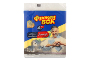 Салфетки целлюлозные влагопоглощающие 15.7х16см Аккорд Фрекен Бок 5шт