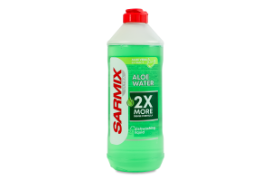 Средство для мытья посуды гелеобразное Aloe water Ultra Sarmix 500мл