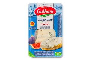 Сыр 48% с плесенью Горгонзола Кремосо Galbani лоток 150г