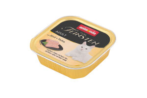 Корм д/котів з яловичиною та куркою 100г Вом Фейштн