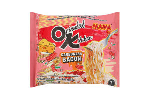 Лапша быстрого приготовления Карбонара со вкусом бекона Mama м/у 85г