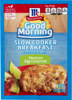 McCormick Good Morning Slow Cooker Breakfast Seasoning Mix Mexican Egg Casserole