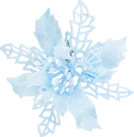 Прикраса новорічна Mislt Квітка різдвяник міні 3Д