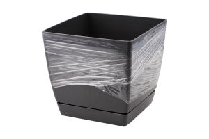 Горшок для цветов графит 13.5см №DUKP135426U Coubi Prosperplast 1шт