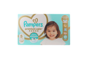 Подгузники 11-16кг 5 Premium Care Pampers 88шт
