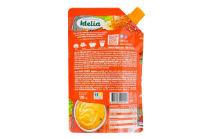 Соус майонезный с овощами и пряностями Бургер Idelia д/п 180г