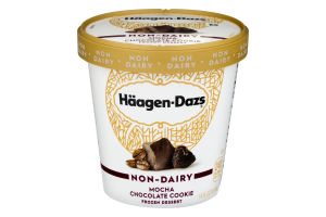 Haagen-Dazs Non-Dairy Frozen Dessert Mocha Chocolate Cookie
