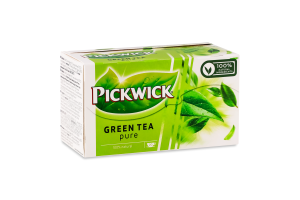 Чай зеленый натуральный Pure Pickwick к/у 20х1.5г