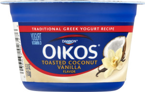 Dannon Oikos Yogurt Toasted Coconut Vanilla