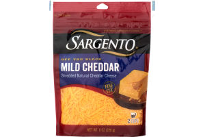 Sargento Off The Block Mild Cheddar Fine Cut