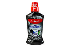 Ополаскиватель для полости рта Отбеливание с древесным углем Plax Colgate 500мл