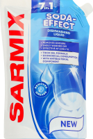 Средство для мытья посуды гелеобразное Сода-эффект Sarmix 450мл