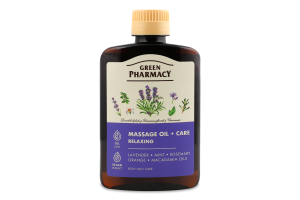 Олія д/догляду та масажу розслаблююча 200мл Green Pharmacy