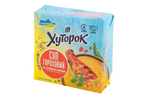 Суп гороховый со вкусом курицы Хуторок м/у 160г