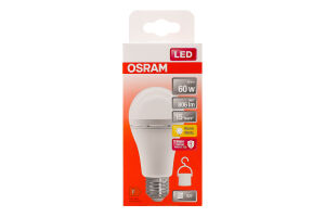 Лампа світлодіодна 8W E27 2700К RECH A60 Osram