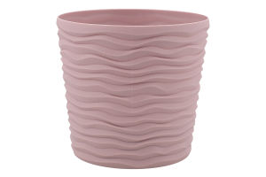 Горщик д/квітів Фьюжн 0,6л фрезія з вставкою низький d12*11см арт115086 Алеана