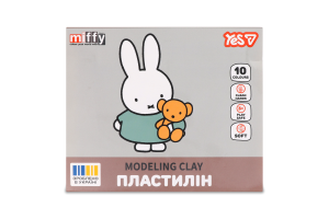 Пластилін Yes! Miffy 10кол