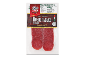 Колбаса Неапольская филейная Алан с/в в/у 80г