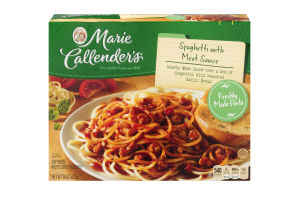 Marie Callender's Spaghetti With Meat Sauce