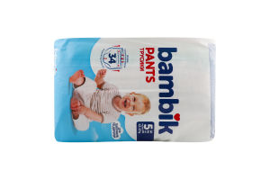 Трусики-підгузники для дітей 12-17кг 5 Pants Bambik 34шт